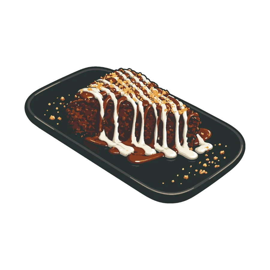 Tarta de Chocolate — plato de Disbarat en Mahón, Menorca